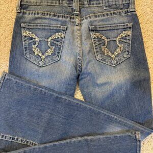 Big Star Jeans, Jeweled Pockets, REMY, Low Rise, Size 28L